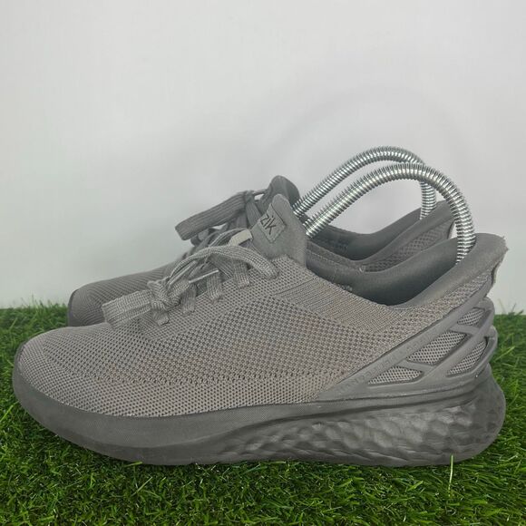 Kizik Athens Shoes Women’s 7 Gray Slip On Hands Free Sneakers Comfort - Picture 1 of 9